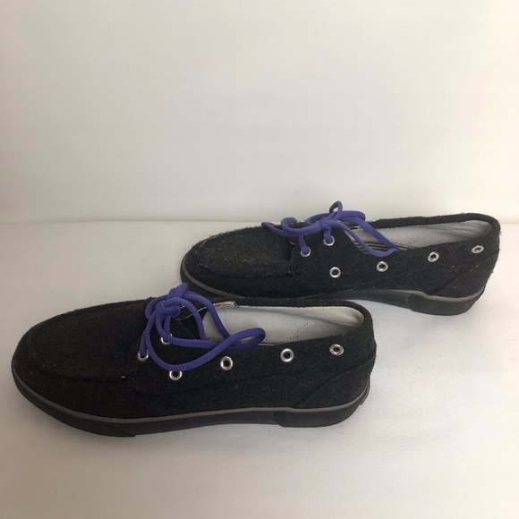 Polo by Ralph Lauren Gray Boat Shoes ((size 8D))